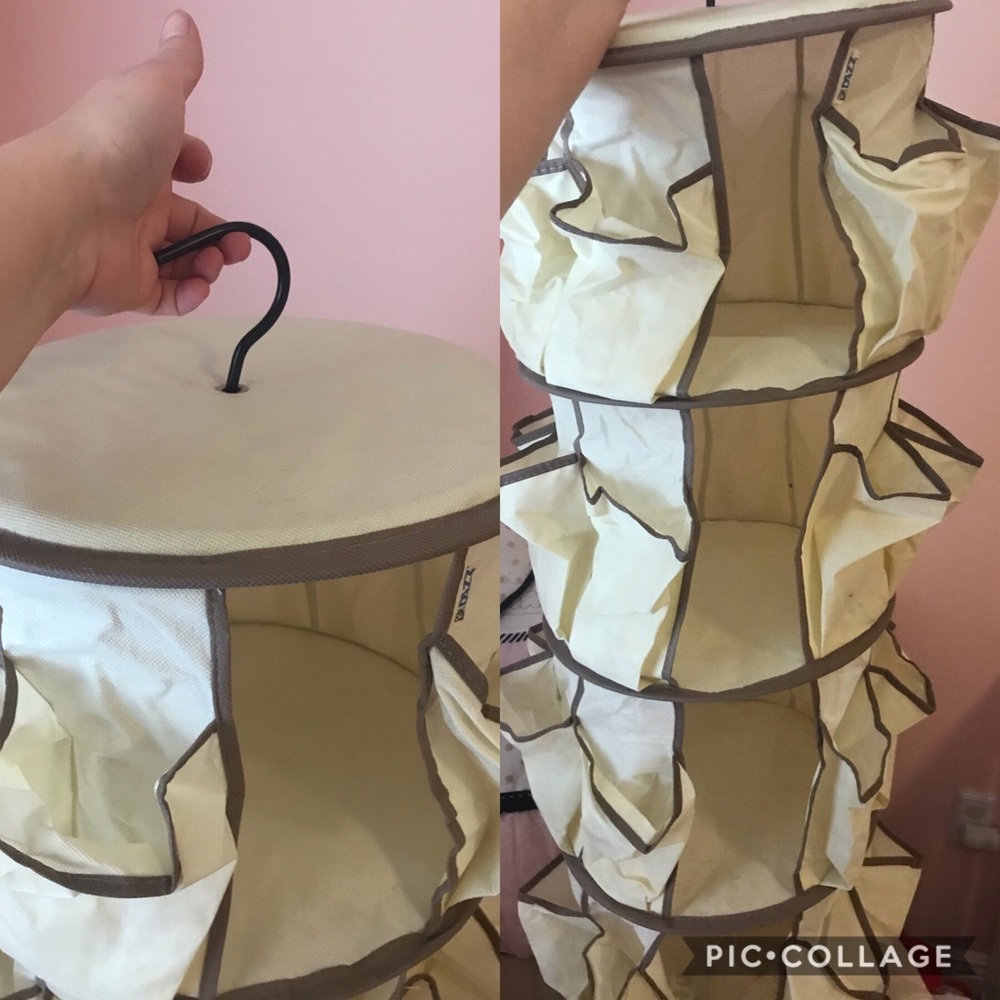 Shoe/purse organizers/space saver